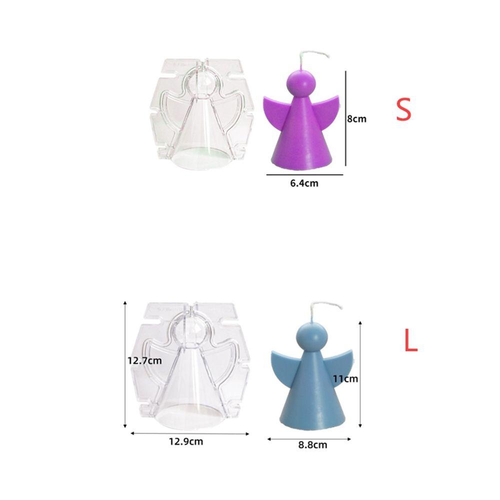 YIYU Khuôn Làm Nến Hình Thiên Thần 3D