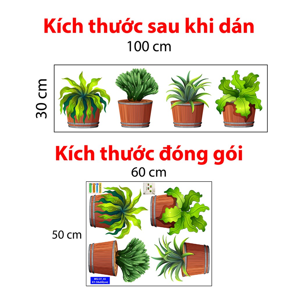 DECAL DÁN TƯỜNG TRANG TRÍ QUÁN 43