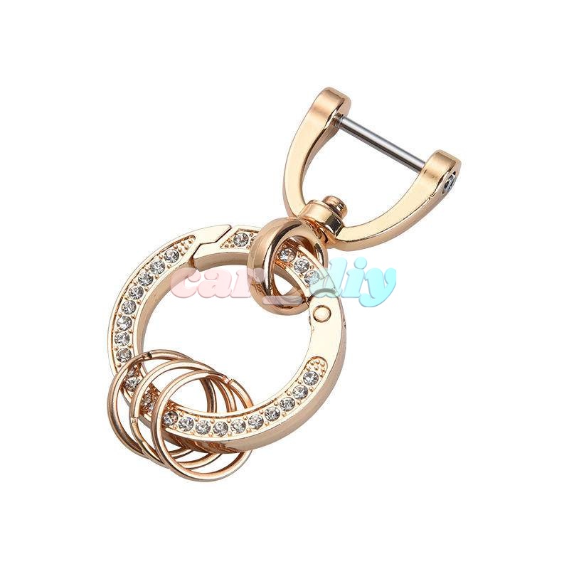 Móc Chìa Khóa Xe Hơi Đính Kim Cương Đơn Giản Sáng Tạo