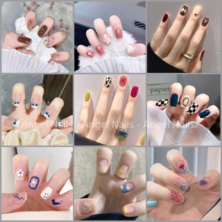 [Hàng mới về]Bộ 24 móng giả form ngắn siêu cưng