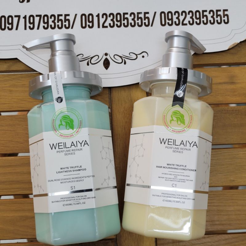 Dầu gội xả phục hồi nấm đa tầng weilaiya truflle 450ml