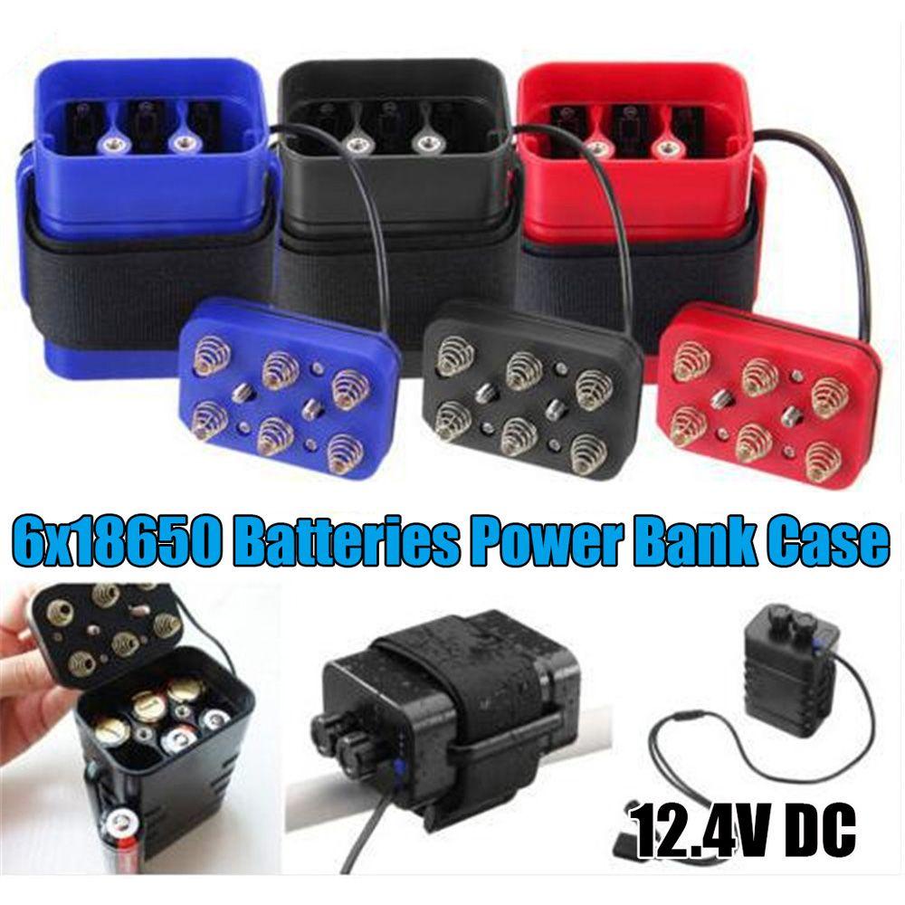 Pin Sạc Dự Phòng Tự Làm 6x18650 12.4V DC