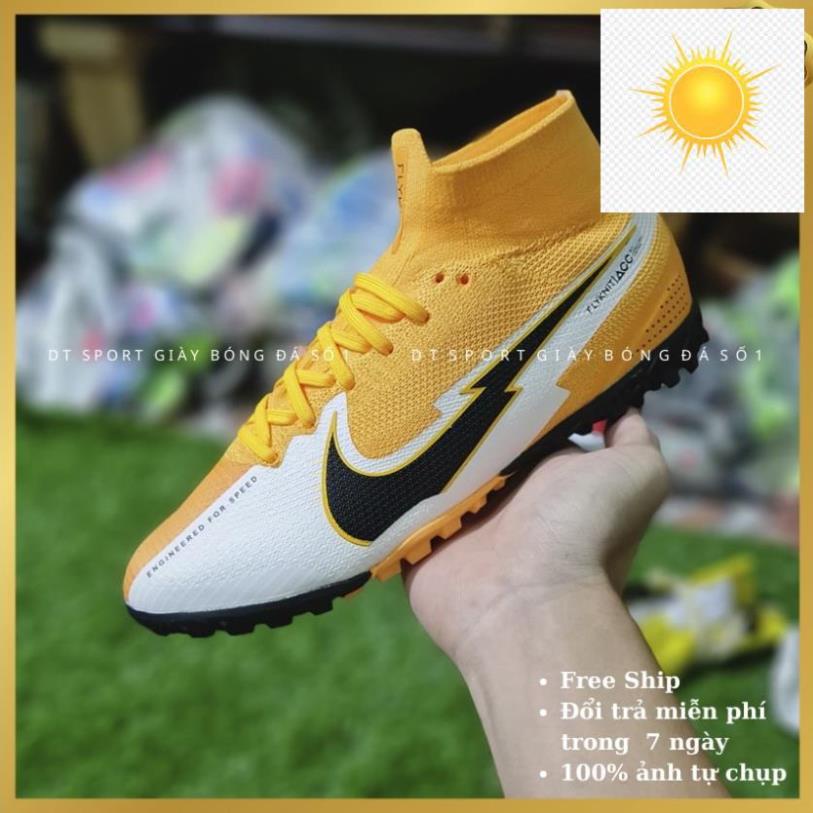Giày Đá Bóng Sân Cỏ Nhân Tạo Mercurial Superfly 7 Elite MDS TF, Giày Đá Banh Nam -HN*^ 👳