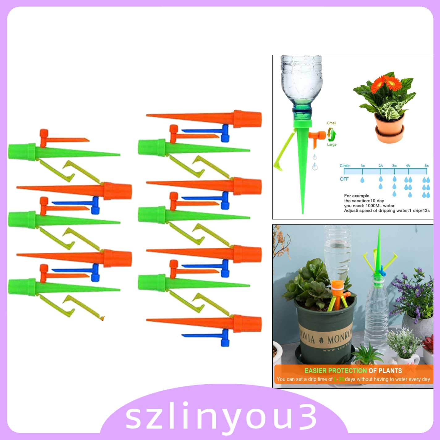 Hệ thống tự tưới nước nhỏ giọt cho cây trồng trong nhà ngoài trời