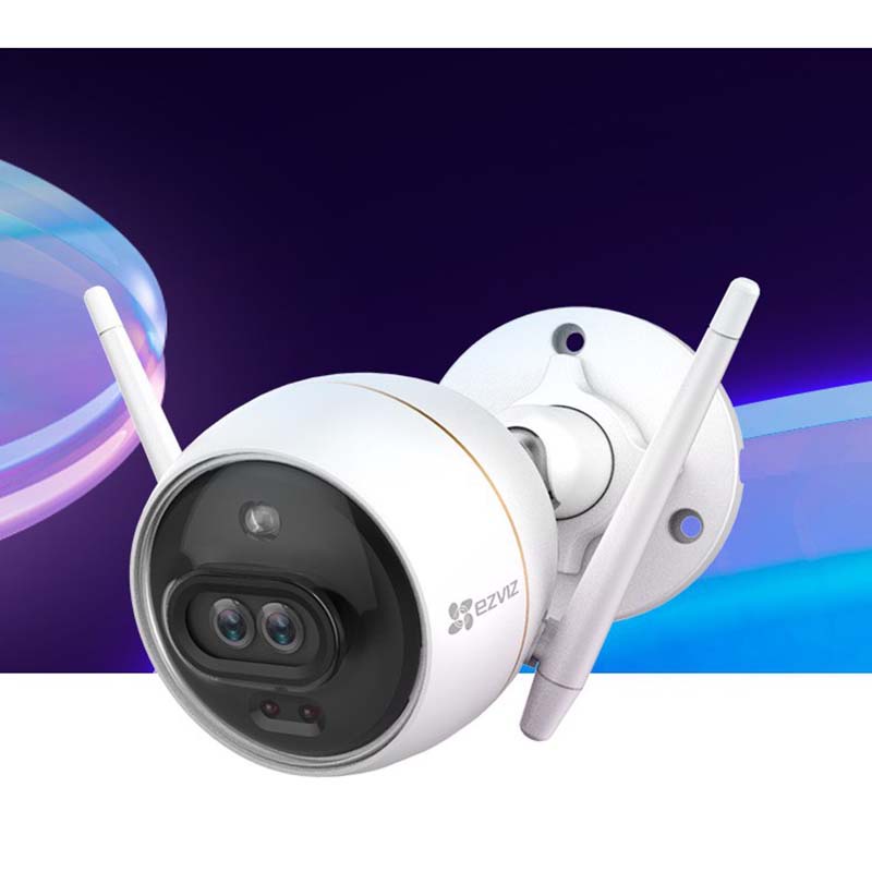 Camera WIFI EZVIZ C3X 1080P Ngoài trời có MÀU BAN ĐÊM 1080P FullHD , Có Còi Hú , Đàm Thoại 2 Chiều