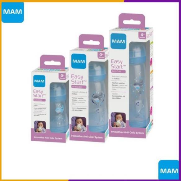 Bình sữa chống đầy hơi Mam Đức 160ml & 260ml & 320ml