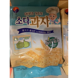 Bánh mặn Hàn Quốc vị hành hoặc vị yến mạch