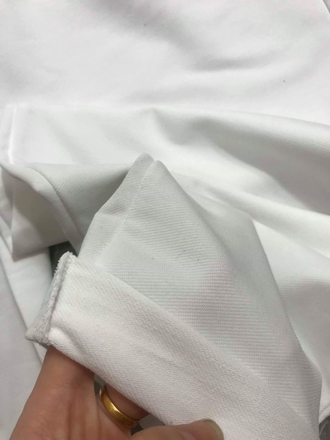 Bộ áo thụng tay bom+quần xuông trắng D&amp;N