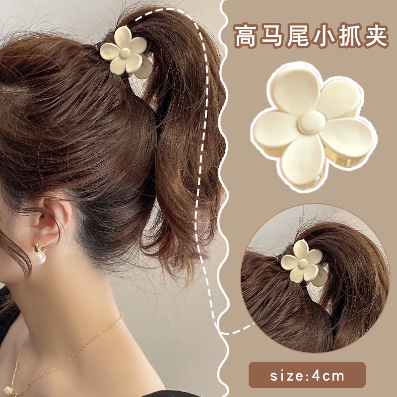 IF ME Kẹp tóc   đính ngọc trai/ hoa thanh lịch thời trang cho nữ