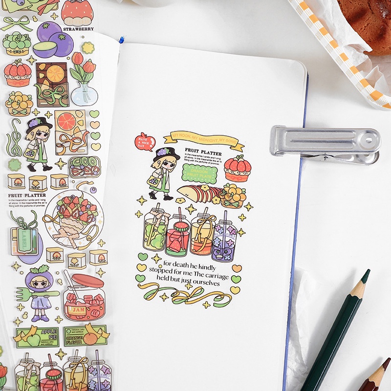 Mhamm 1 Tấm Băng Keo Mặt Nạ Hoạt Hình Ngọt Ngào