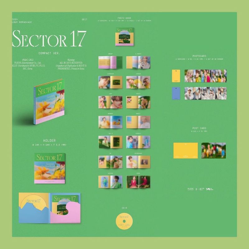 VStore - duyendo97  SECTOR 17 "COMPACT" Ver - ẢNH NHÓM SEVENTEEN: COMPACT ver