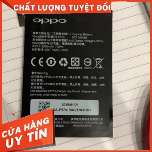 Pin xịn cho Oppo R5 R8107, R8106 (BLP579) 2000mAh-Hàng loại 1