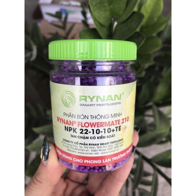 Combo sản phẩm bộ 5 Phân bón thông minh RYNAN chuyên dùng cho Hoa Lan và cây cảnh