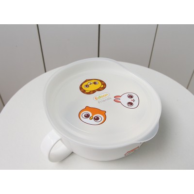 Bát ăn nhựa cho bé có nắp đậy Edison(bát Edison ăn dặm cho bé)