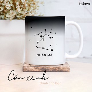 ( TOP SHOPEE ) 12 MẪU CỐC CHUYỂN MÀU SIÊU HOT IN CHÒM SAO  CUNG HOÀNG ĐẠO ĐỘC ĐÁO  GIÁ RẺ -TRÀ CHANH CAFE 350 ML