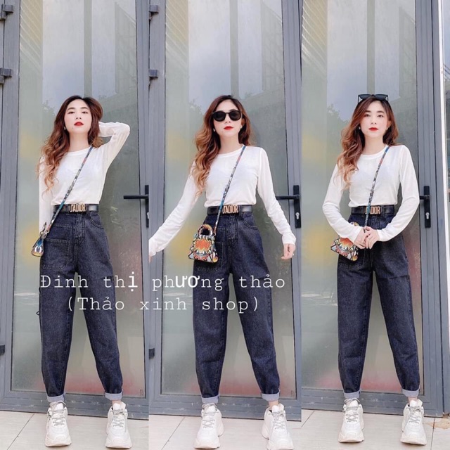 QUẦN BAGGY ĐEN 1 TÚI TRƯỚC