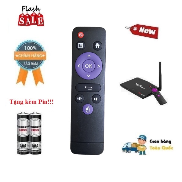 Remote Điều khiển đầu TV Box MX9, MX9 PRO, RK3328 TV MX10 RK3328 Android 8.1 7.1  MX10 IPTV TV Box.- Hàng mới chính hãng