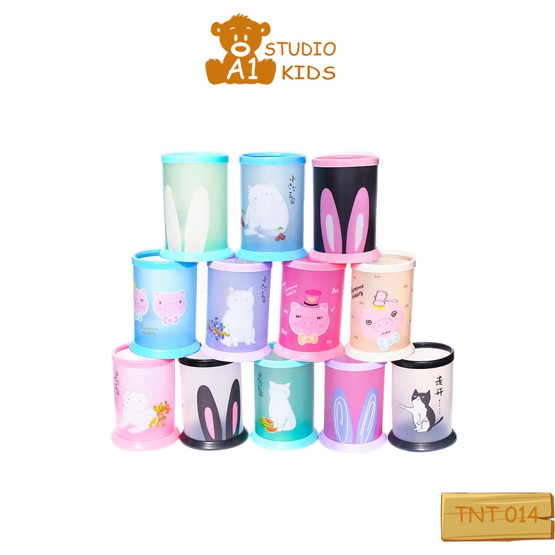Ống Đựng Bút Để Bàn Nhiều Mẫu Dễ Thương Giá Cực Rẻ - Đồ Dùng Học Tập Cho Bé