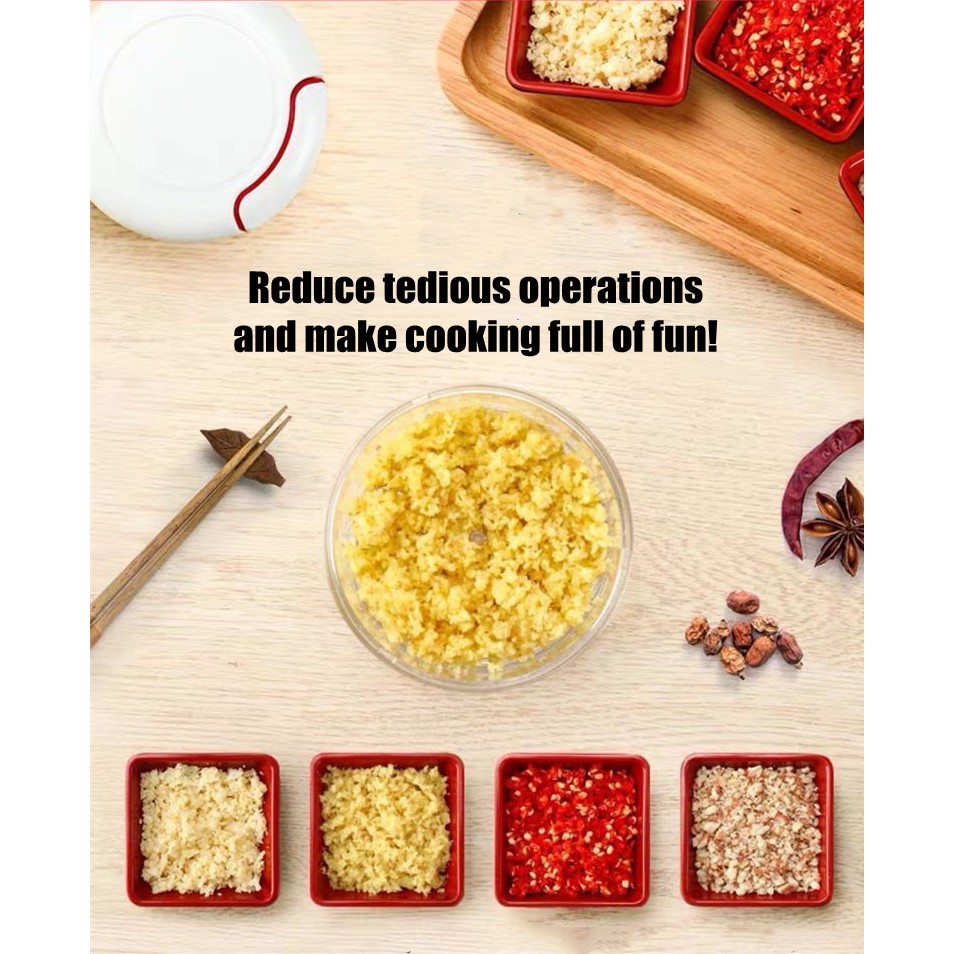 Dụng Cụ Nghiền Tỏi/ Rau Củ/ Thịt/ Thực Phẩm Đa Năng Tiện Dụng