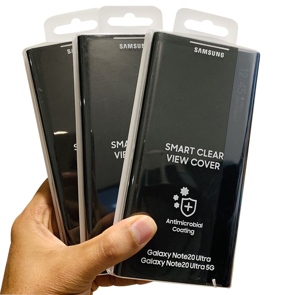 [NOWSHIP] >>> Bao da Samsung Clear View Cover cho Galaxy Note 20 , Note 20 Ultra 5G