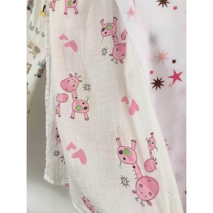 Khăn xô Muslin Swaddle organic cotton