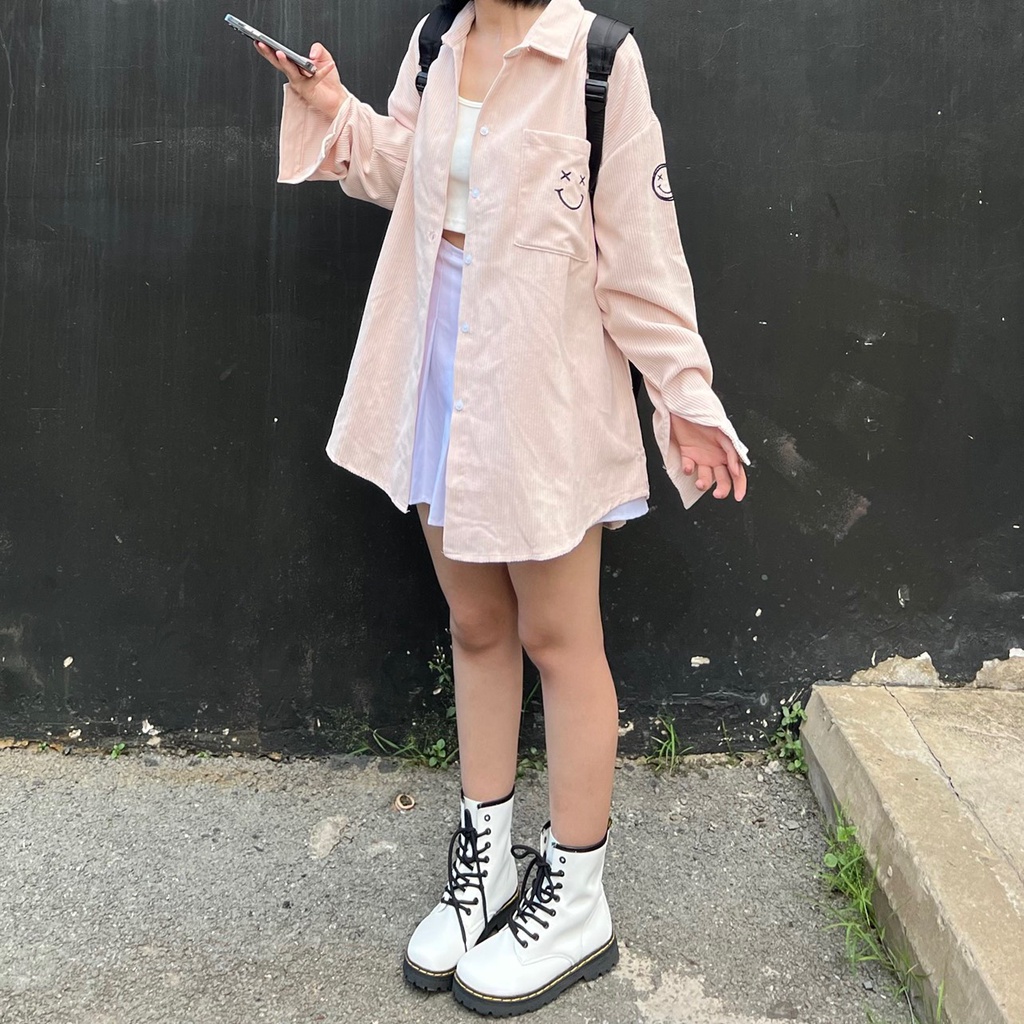 Áo Somi MẶT CƯỜI Nam Nữ Ulzzang Unisex 1hitshop