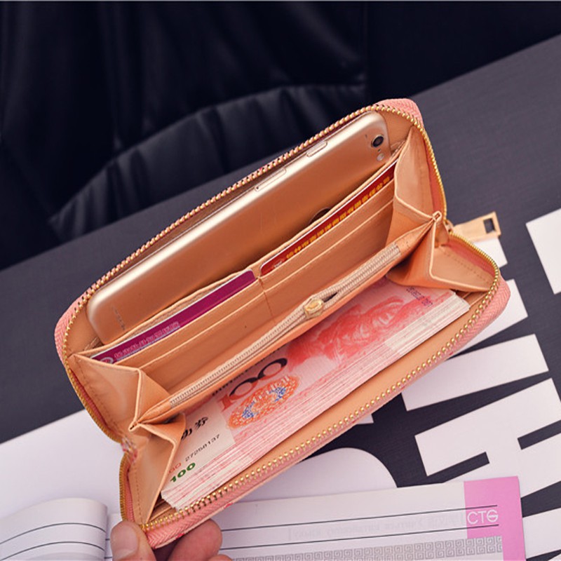 Ví thời trang nữ 3930 da mịn thiết kế nhỏ gọn, đẹp mắt Bán lẻ giá sỉ