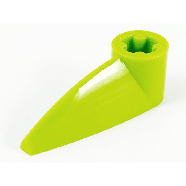 Gạch Lego Bionicle Răng 1 x 3 / Lego Part x346: Bionicle 1 x 3 Tooth with Axle Hole
