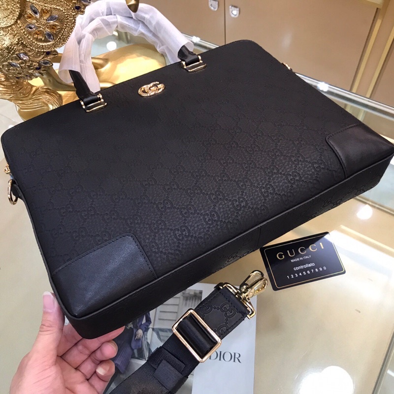 Cặp xách công sở cho nam thương hiệu thời trang cao cấp Gucci GC da thật hàng vip 1-1 | BigBuy360 - bigbuy360.vn