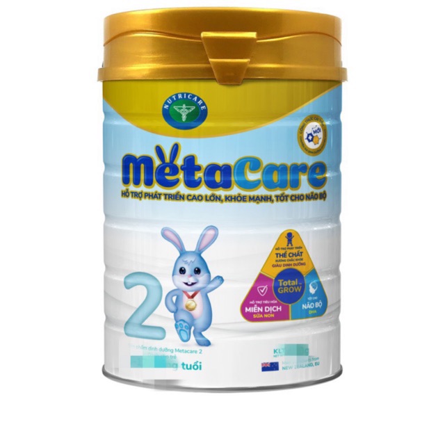 Sữa bột Metacare 2 loại 900g