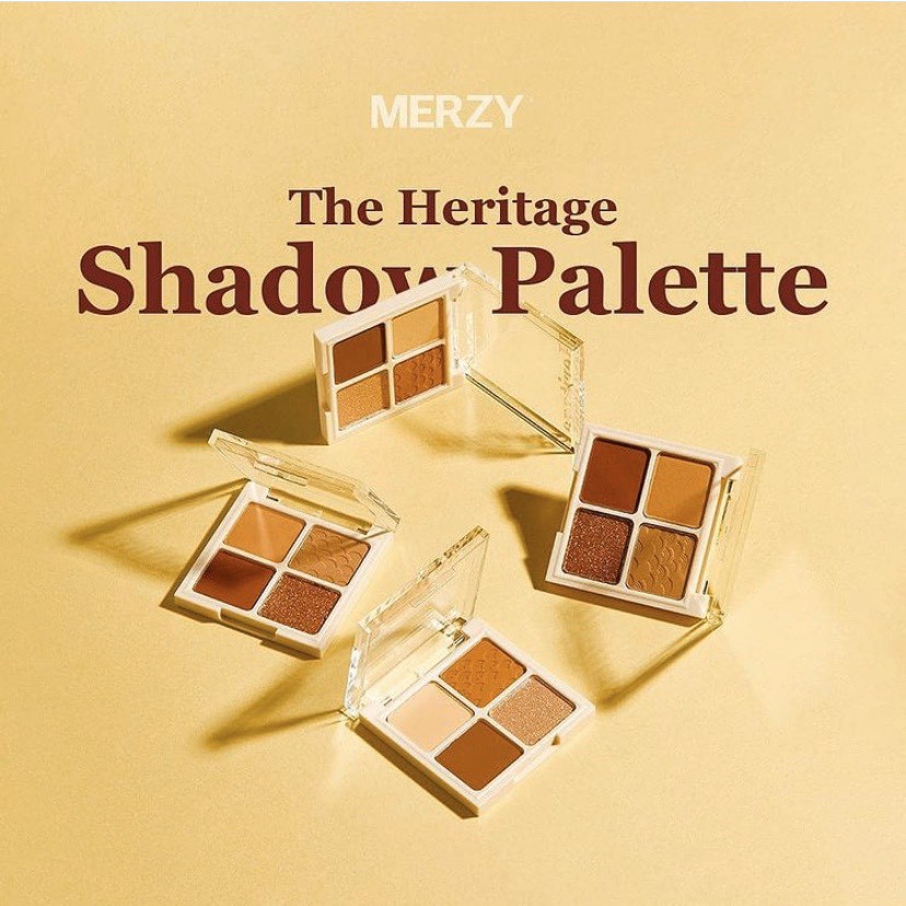 Bảng Phấn Mắt 4 Ô Merzy The Heritage Shadow Palette