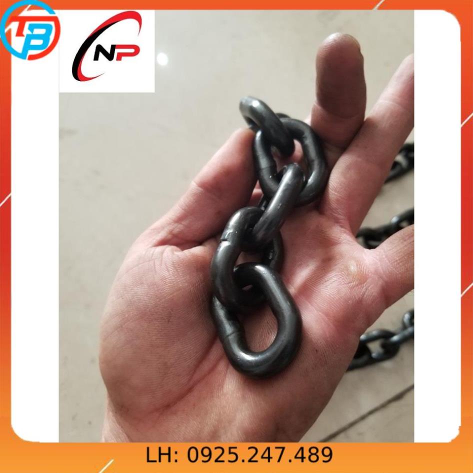 Dây xích đúc tải cao đen công nghiệp phi 8mm(li),loại tải và chịu lực cực tốt.kimkhinhatphat