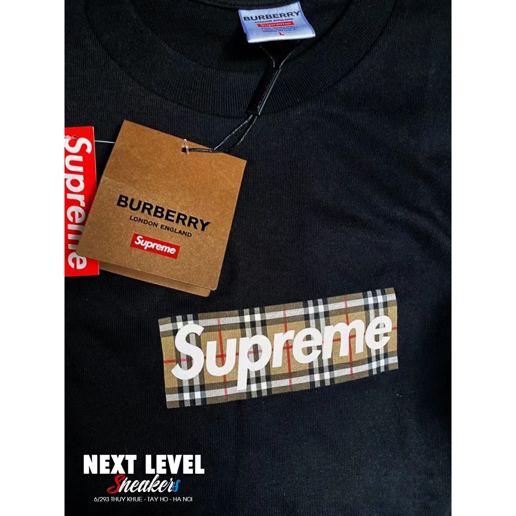 Áo tee Supreme x Burbe