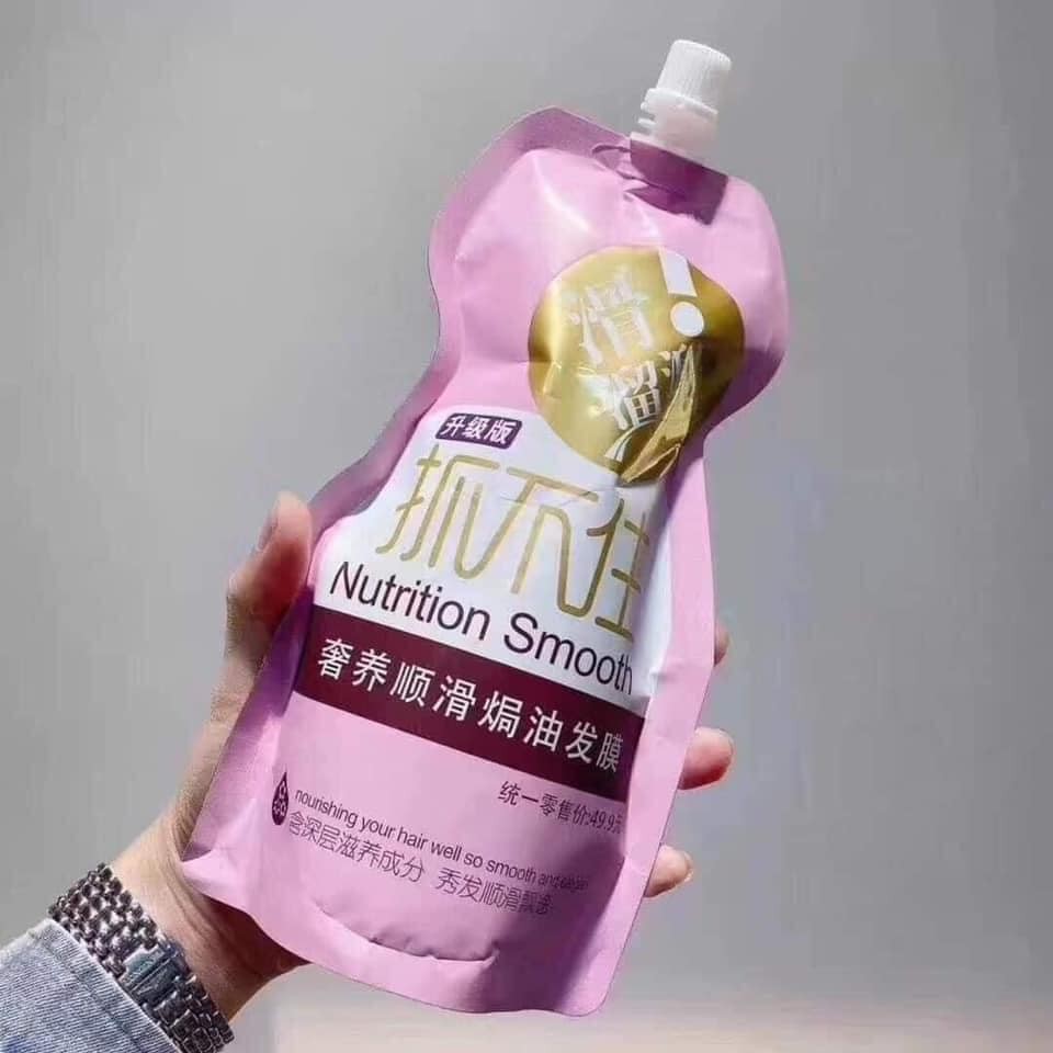 Một Gói Kem Ủ Tóc Siêu Mềm Mượt Nutrition Smooth 400ML Vỏ Hồng Siêu Hot | BigBuy360 - bigbuy360.vn