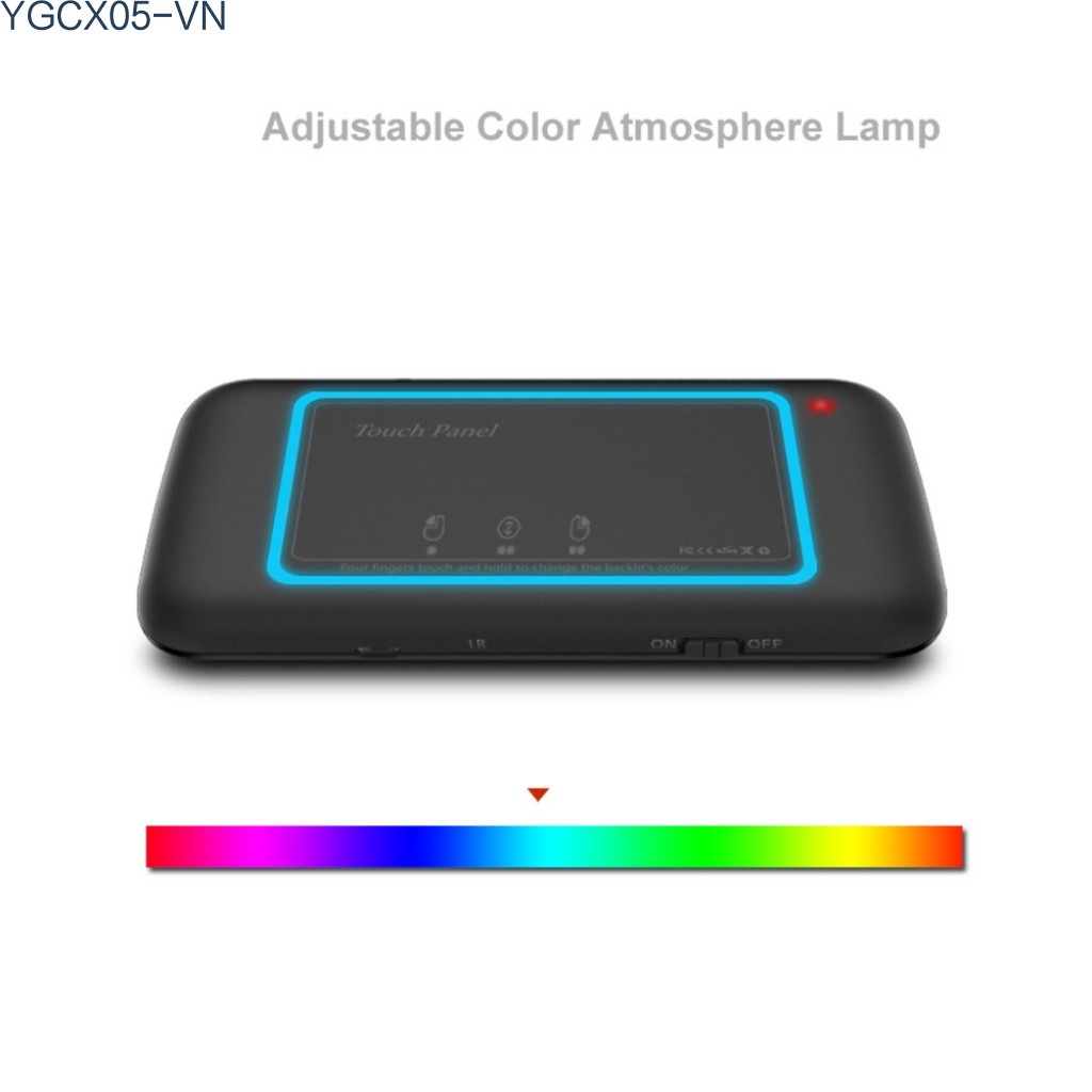Bàn Phím Tích Hợp Cảm Ứng Thông Minh Thay Đổi Màu Sắc H20 2.4g | BigBuy360 - bigbuy360.vn