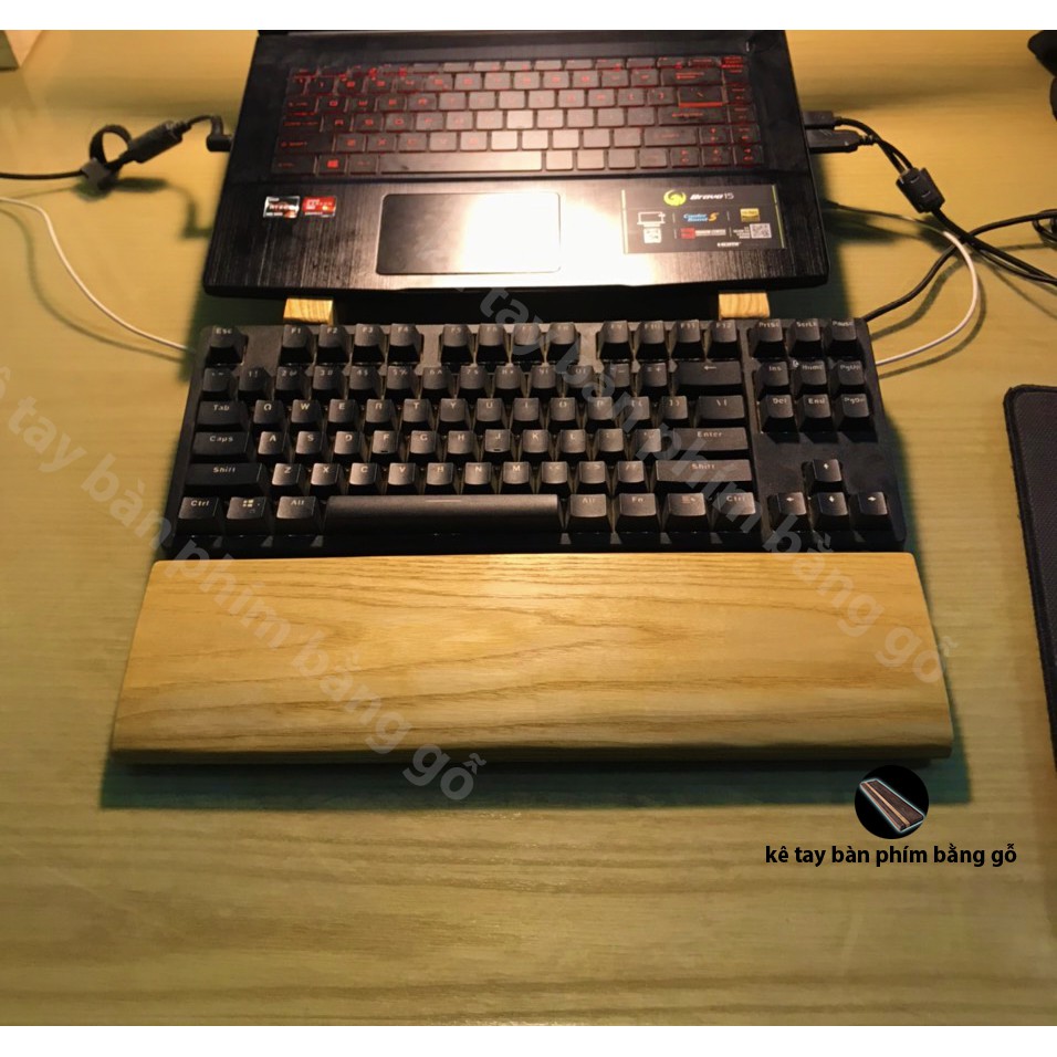 Kê lót tay bàn phím - bằng gỗ thiết kế chất lượng cao Fullsize/ TKL / Compact / Keychon  [Có làm theo yêu cầu] | BigBuy360 - bigbuy360.vn