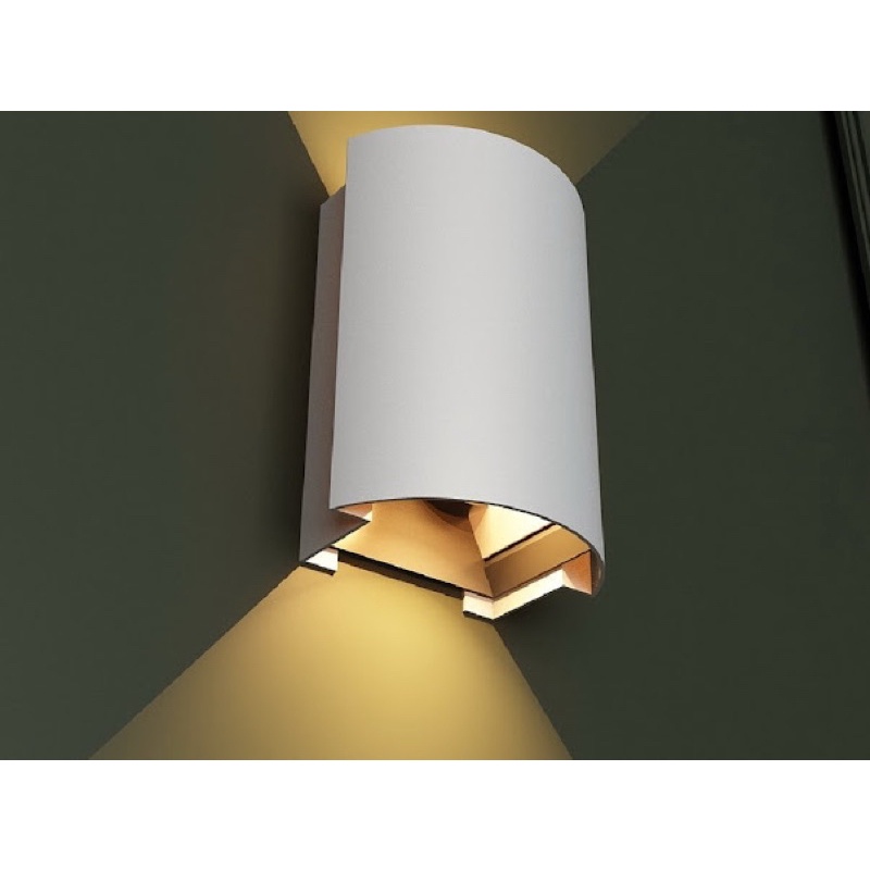 Đèn LED ốp tường đổi màu LN18.V2 110x75/6W SS