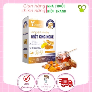 Dung dịch Mật ong nghệ Y Phúc - Giúp giảm nhanh cơn đau dạ dày, khó tiêu - Hộp 15 gói
