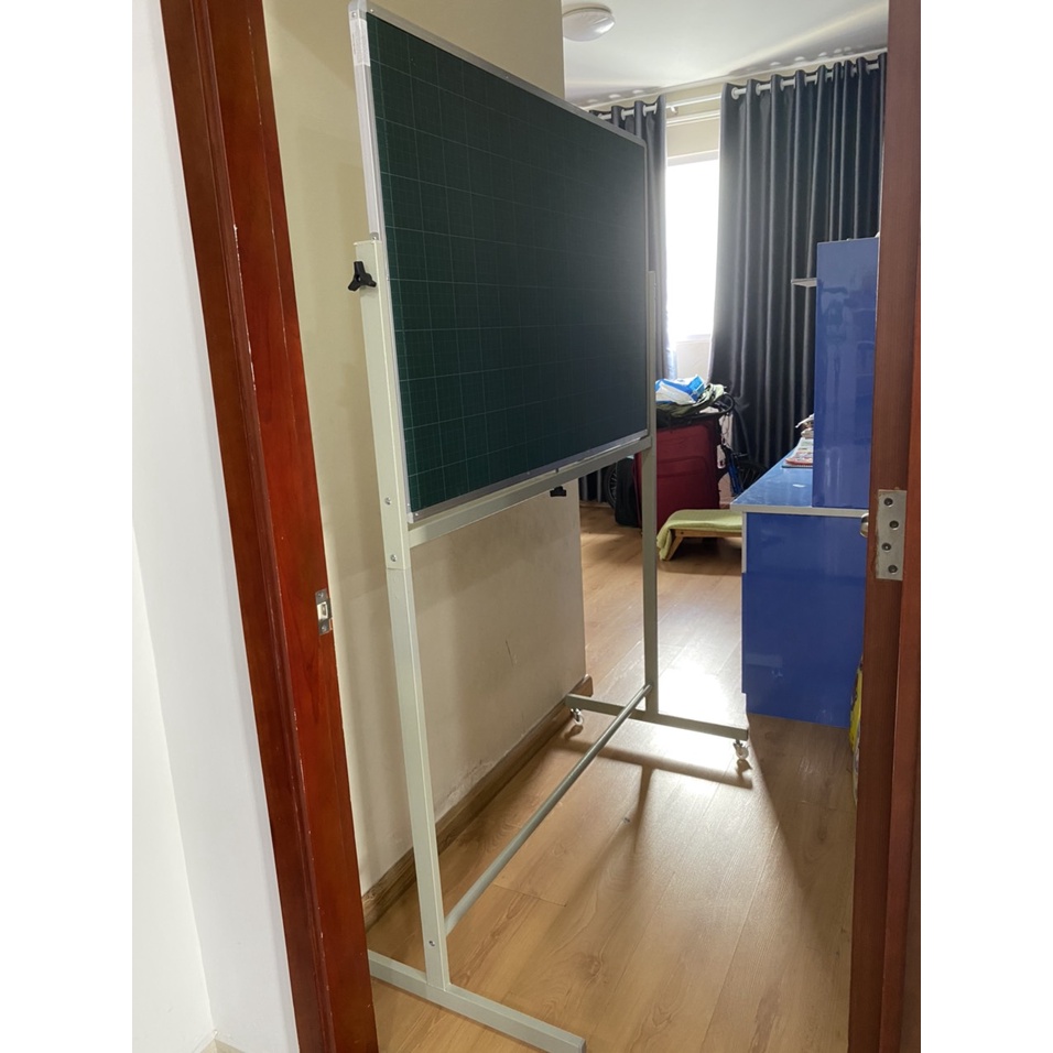 BẢNG TỪ DI ĐỘNG 1 MẶT VIẾT BÚT LÔNG KÍCH THƯỚC 120 x 180cm TẶNG KÈM NAM CHÂM + BÚT + LAU BẢNG