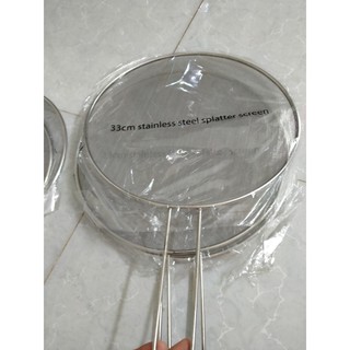 Nắp Vung Lưới Chắn Dầu Mỡ 33cm