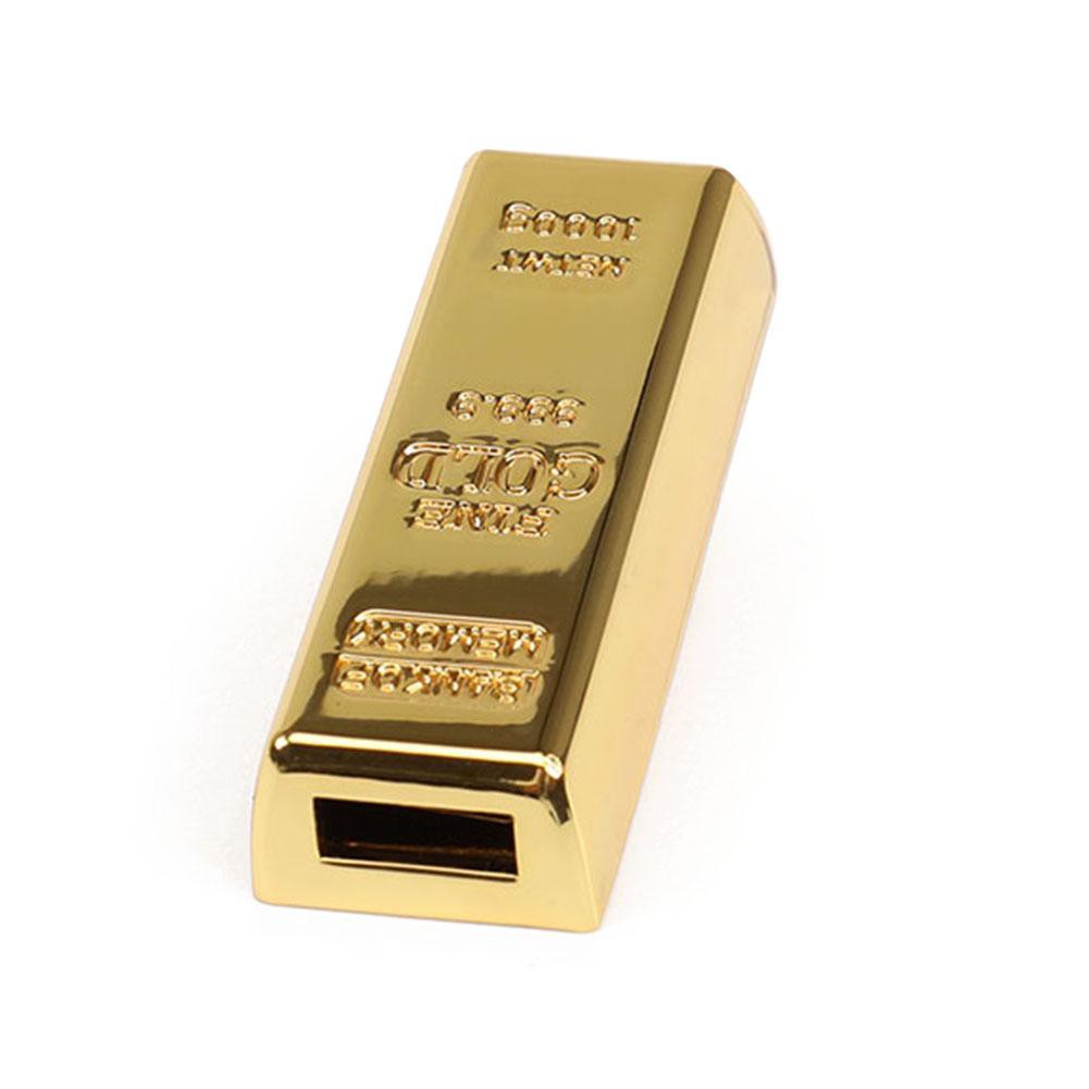 Bullion Gold Bar USB2.0 Flash Drive Memory Sti Pen Drive Mobile U Disk