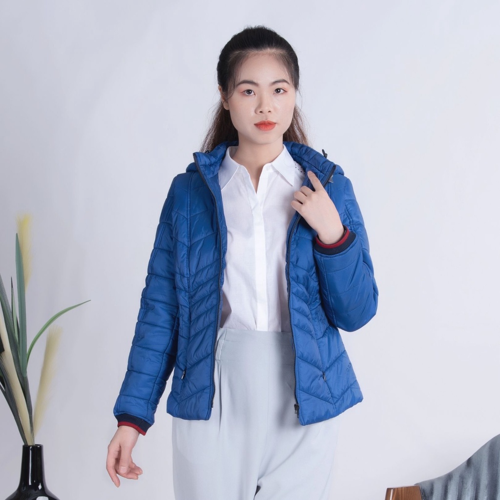 ÁO KHOÁC PHAO NỮ MAY 10 MÃ 030218565 (mũ có thể tháo rời)