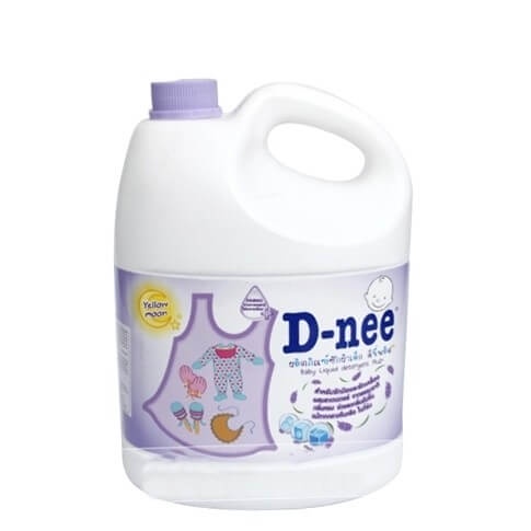 Dung dịch giặt quần áo D-nee 3L an toàn cho làn da bé và da tay mẹ - The Caring Cube