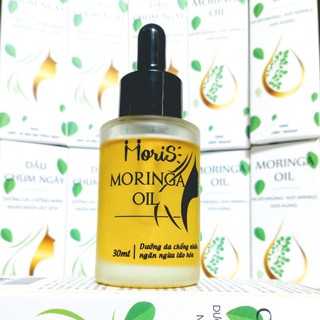 Dầu Chùm Ngây MoriS (30ml - 10ml) - Dưỡng Da, Chống Lão hóa