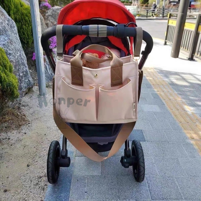 Túi đựng bỉm sữa Honper tiện lợi cho mẹ và bé