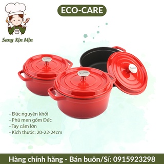 Bộ nồi gang đúc tráng men rapido size 20, 22, 24 cm