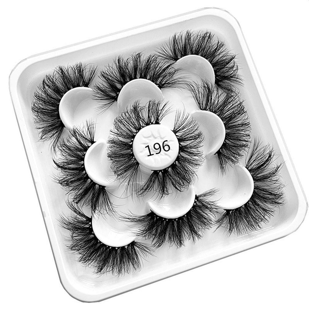 Set 5 Cặp Lông Mi Giả SKONHED Trang Điểm Tự Nhiên 3D