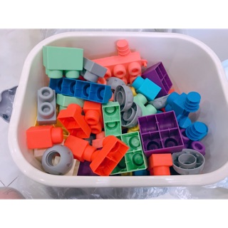 Bộ lego dẻo 80 chi tiết