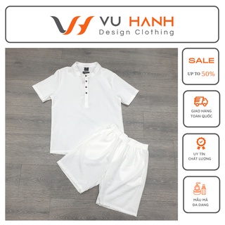 Bộ đũi ngố nam cổ tròn | Shop Vũ Hạnh