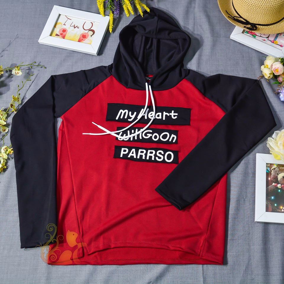 Áo khoác nỉ Hoodie &quot;PARRSO&quot; for Girl &quot;Cực chất&quot;